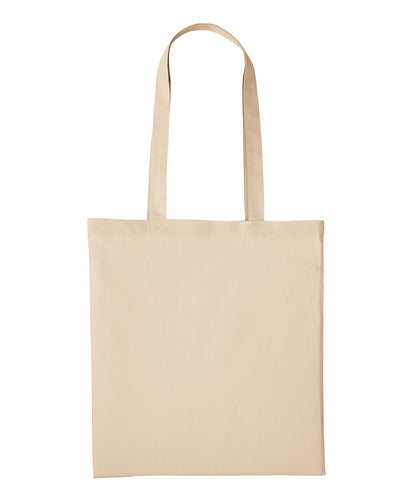 Recycled cotton shopper long handle