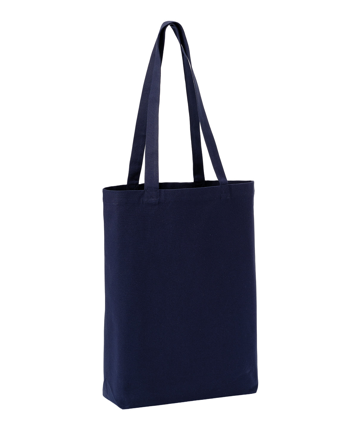 Recycled premium canvas ‘flat base’ shopper
