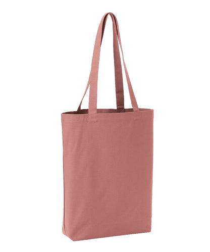 Recycled premium canvas ‘flat base’ shopper