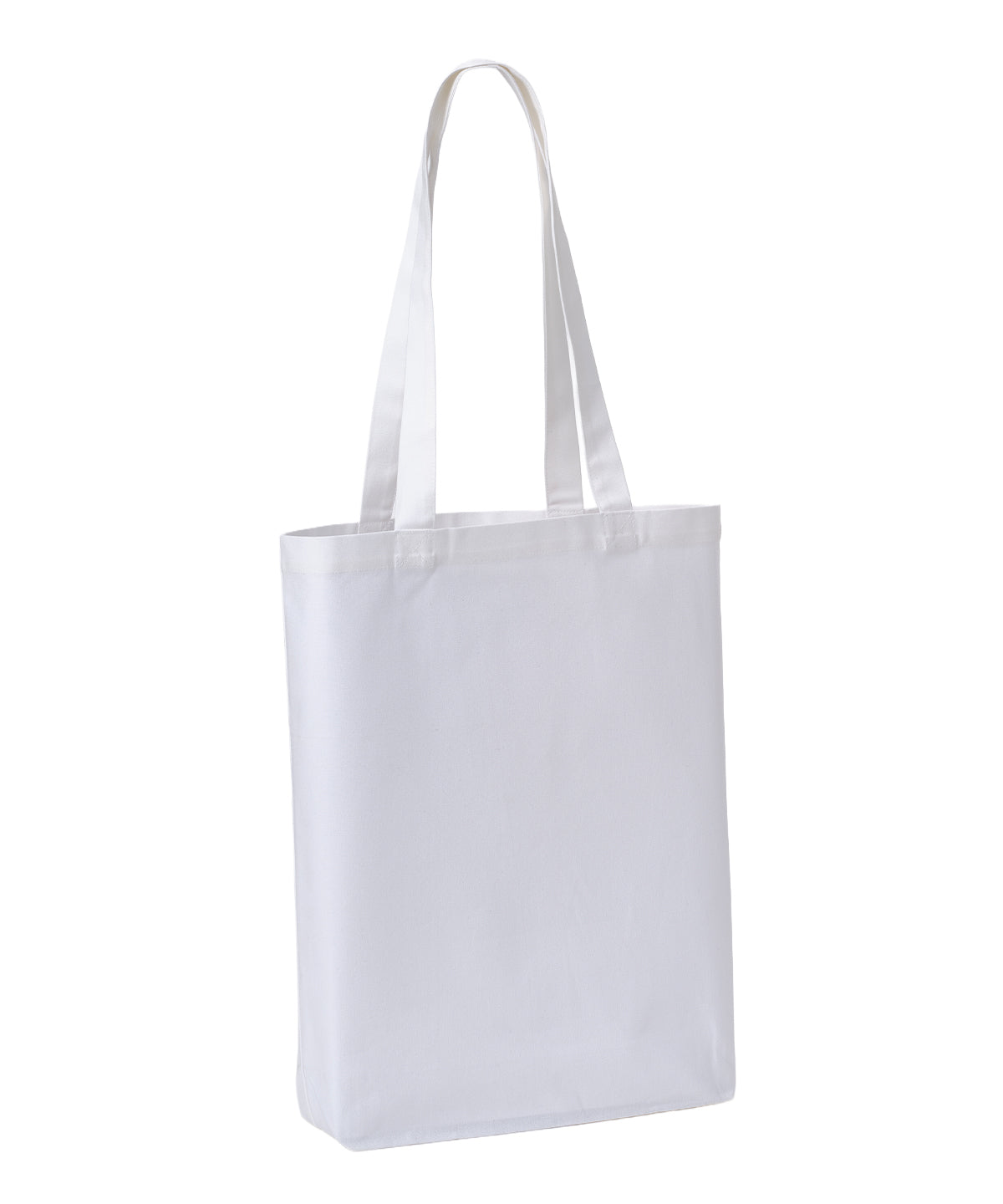 Recycled premium canvas ‘flat base’ shopper