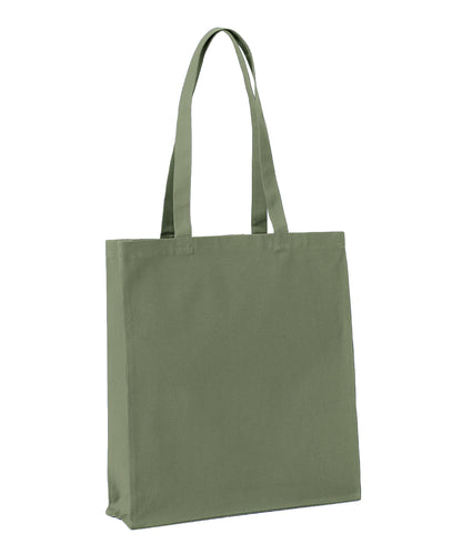 Recycled premium canvas spacious shopper