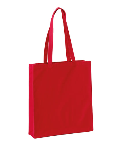 Recycled premium canvas spacious shopper