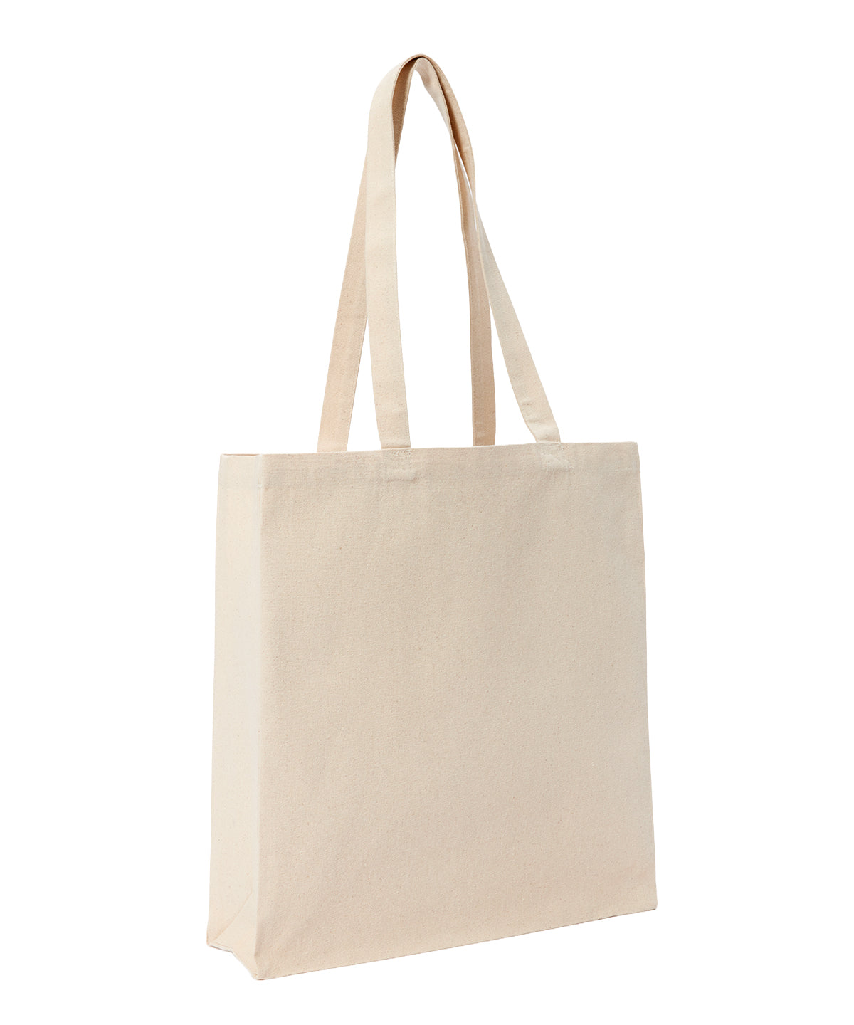 Recycled premium canvas spacious shopper