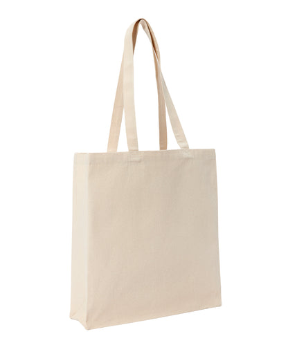 Recycled premium canvas spacious shopper
