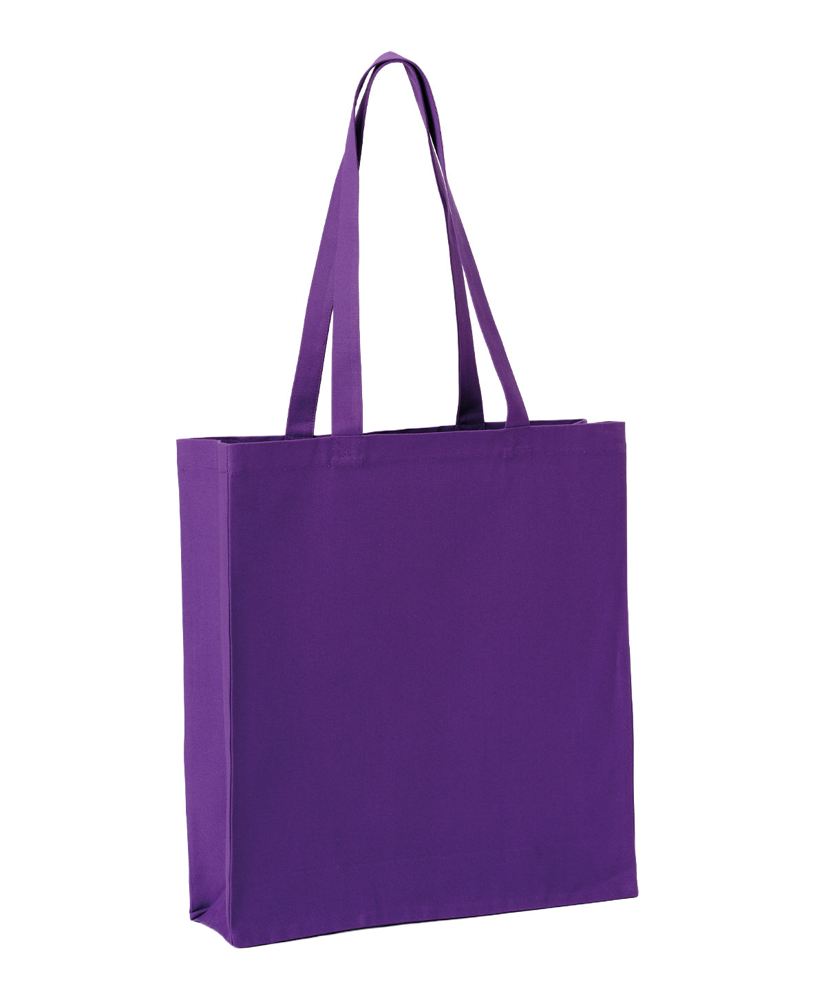 Recycled premium canvas spacious shopper