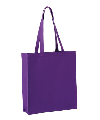 Recycled premium canvas spacious shopper