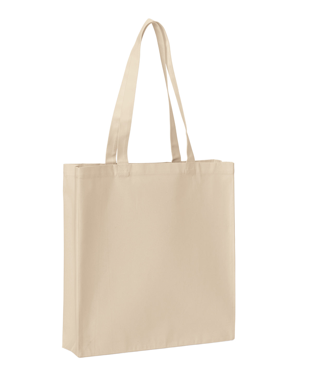 Recycled premium canvas spacious shopper
