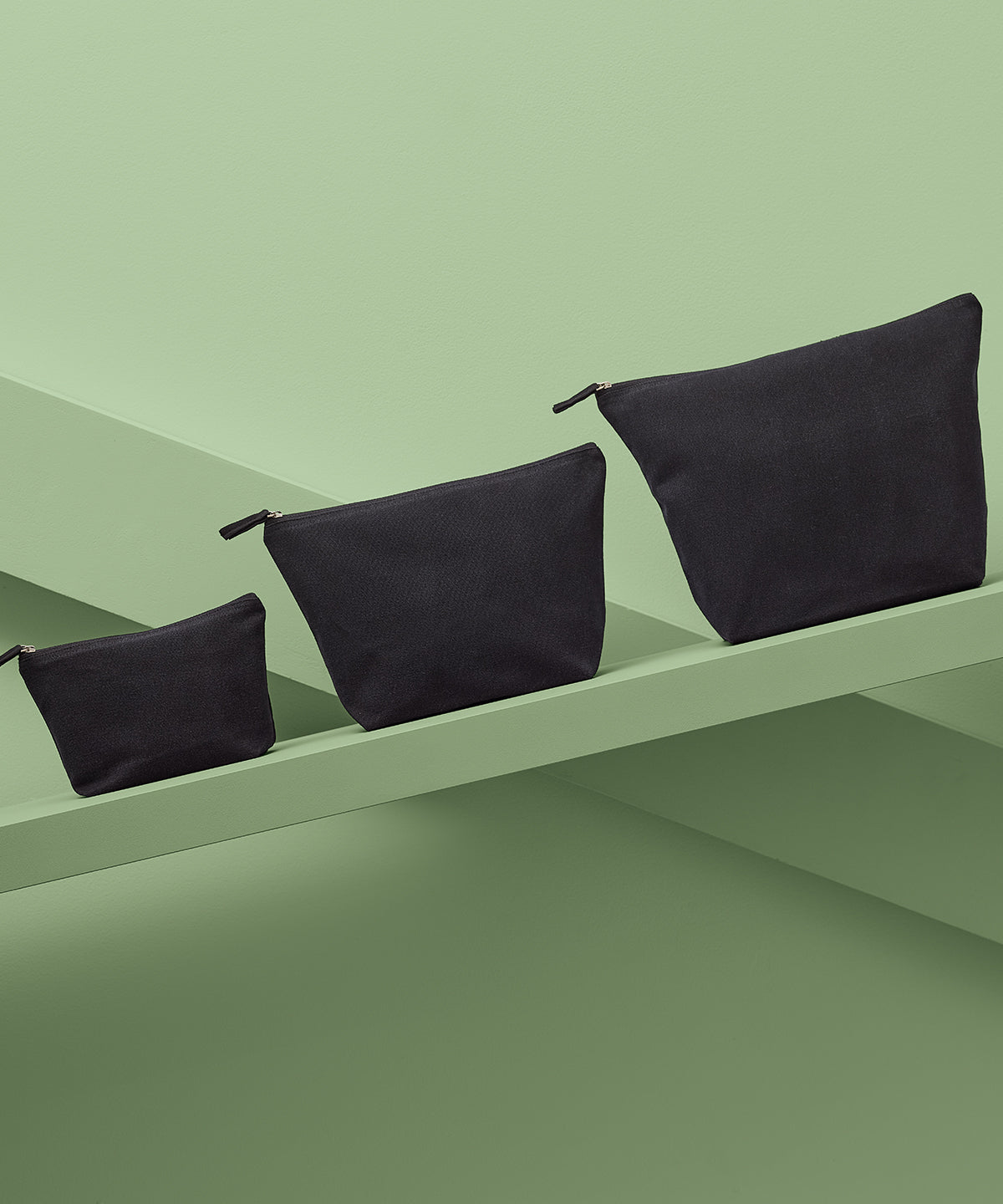 Recycled luxe accessory bag