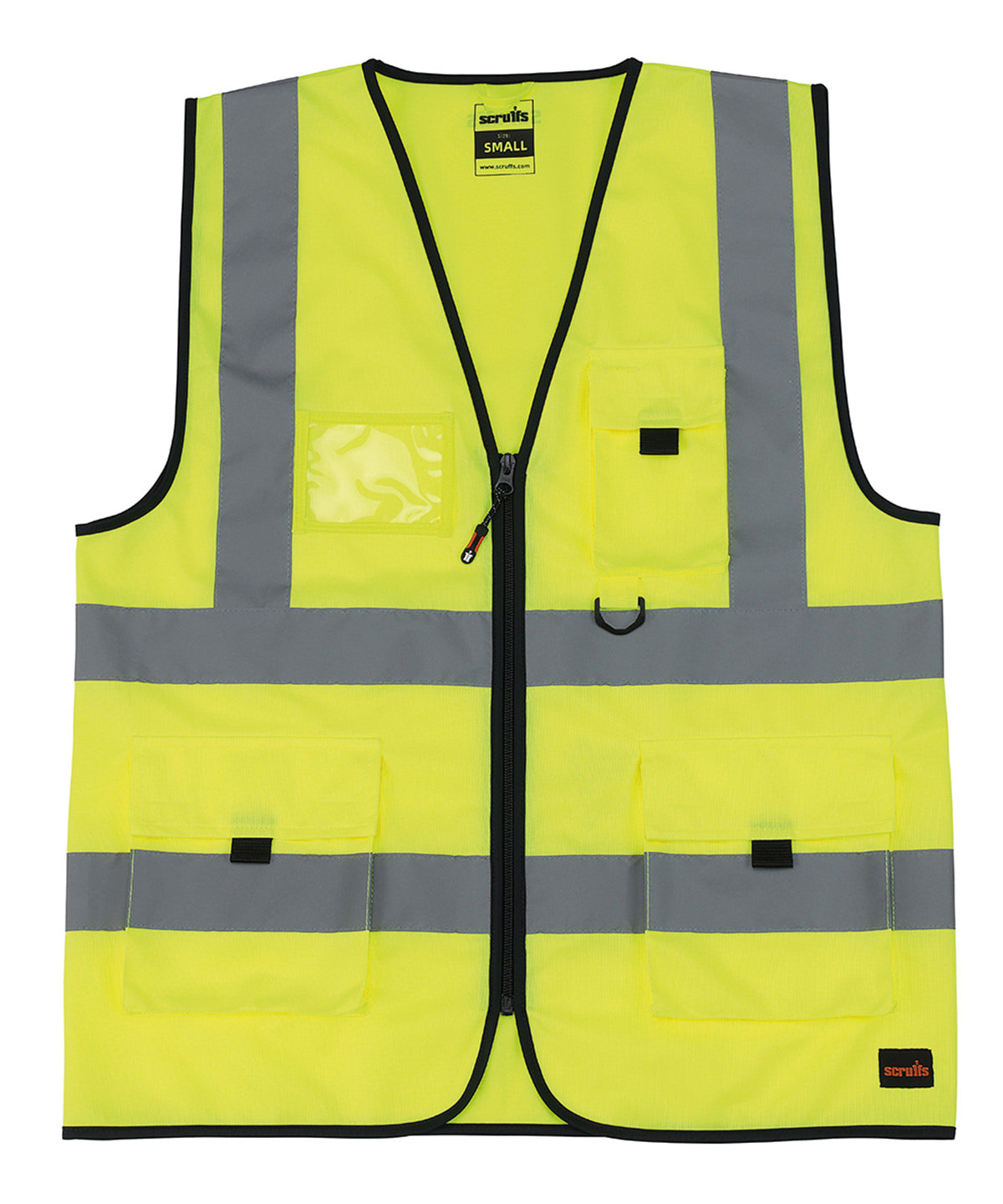 High-visibility technical vest