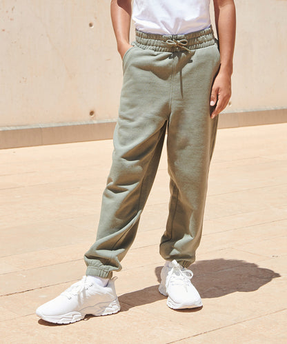 Kids sustainable fashion cuffed joggers