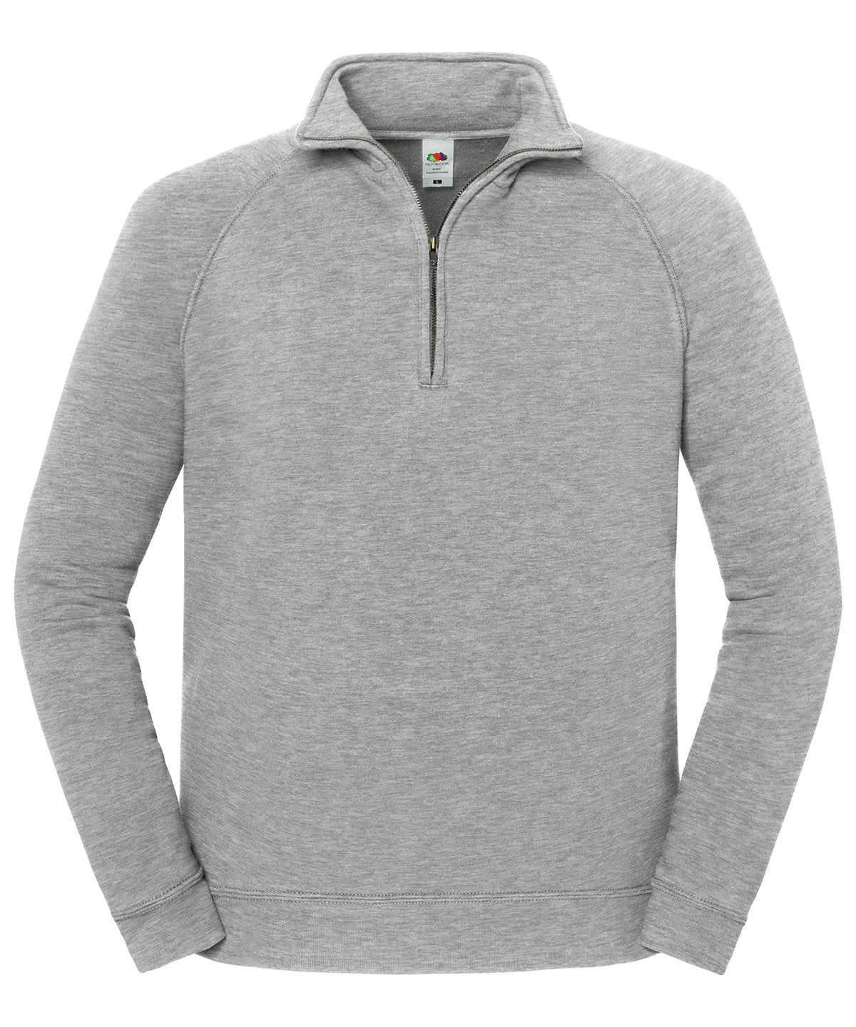 Iconic premium zip-neck sweat