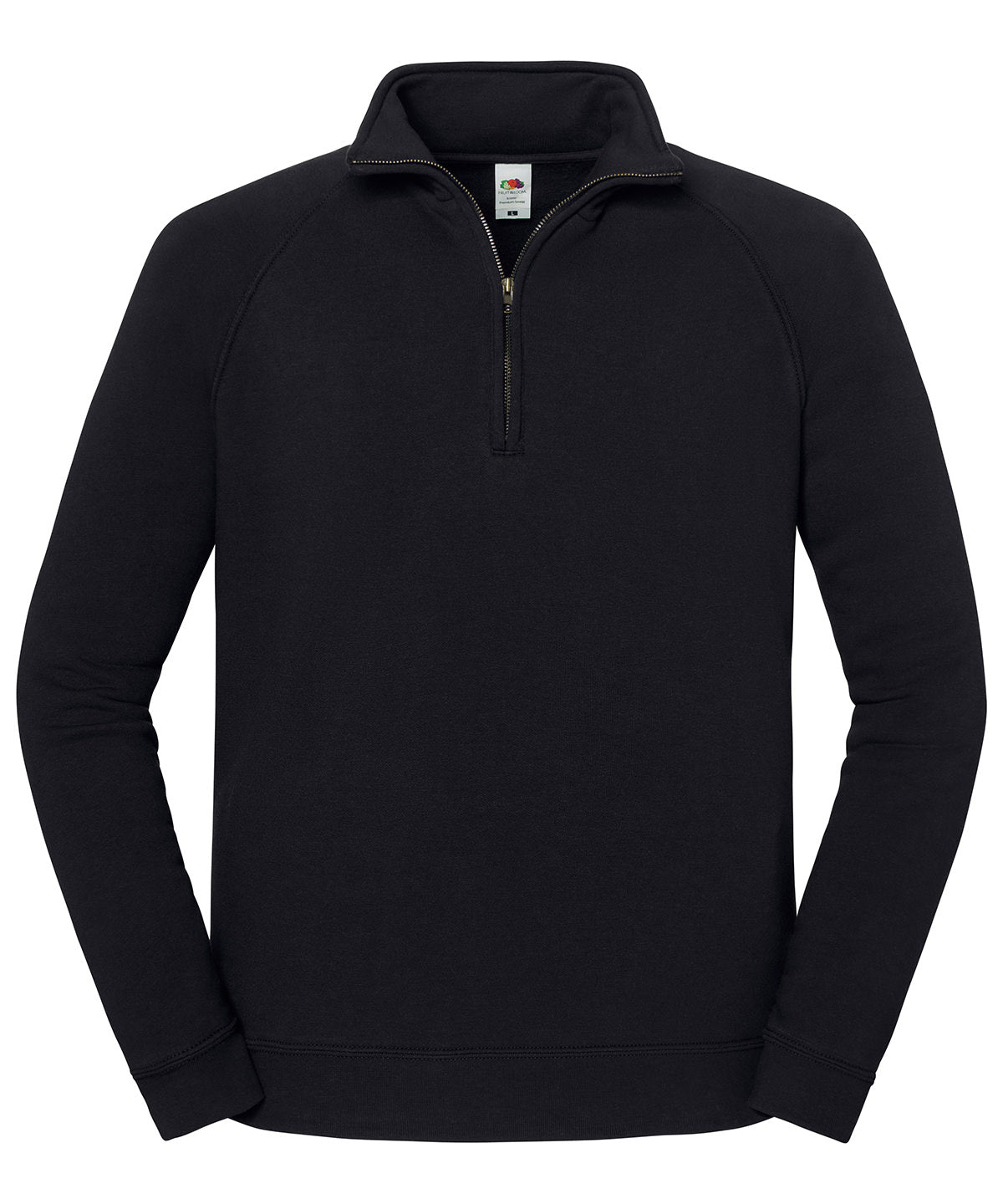 Iconic premium zip-neck sweat