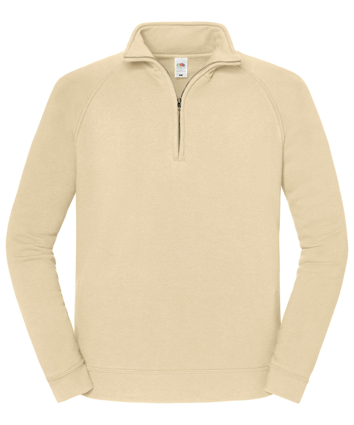 Iconic premium zip-neck sweat