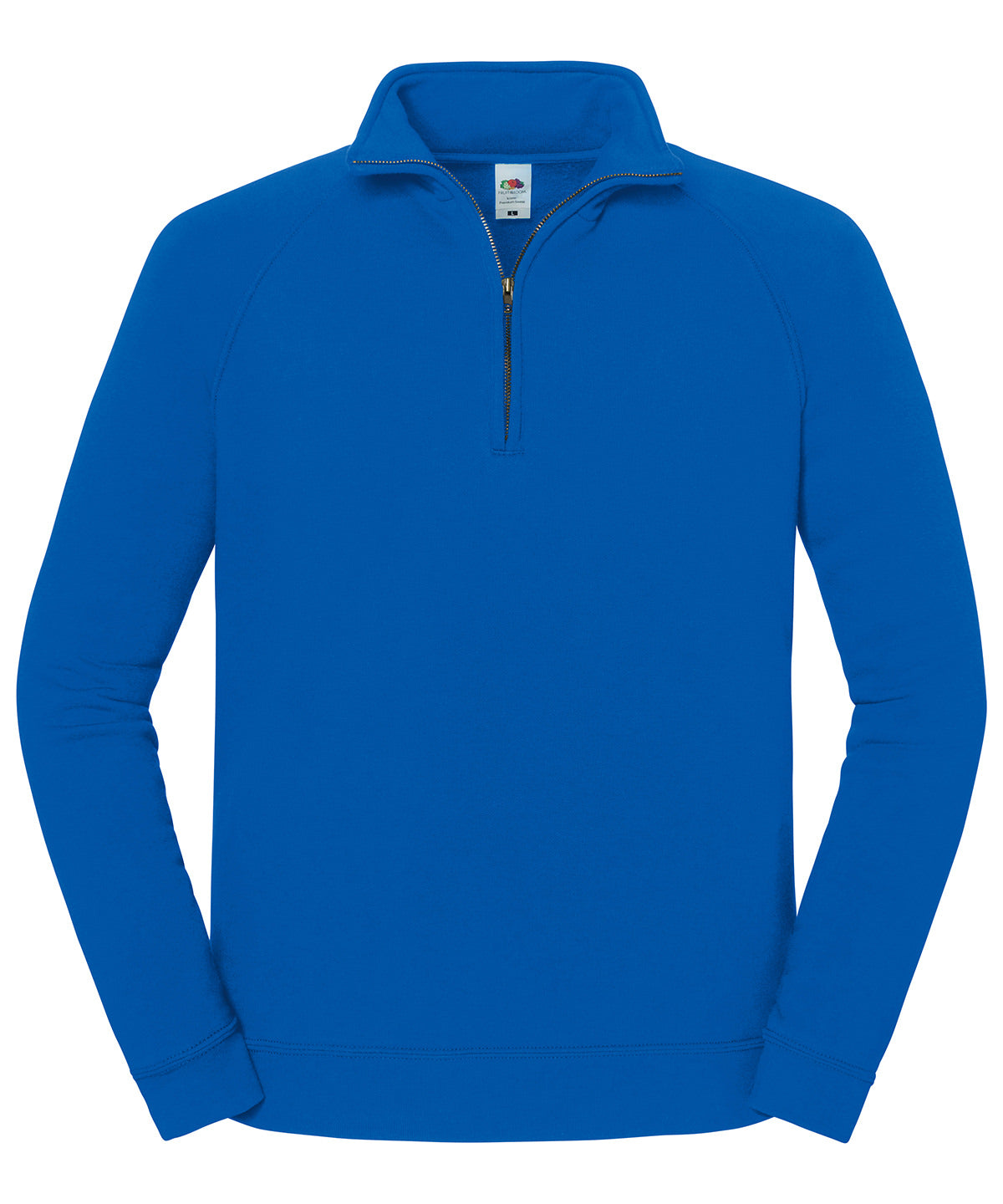 Iconic premium zip-neck sweat