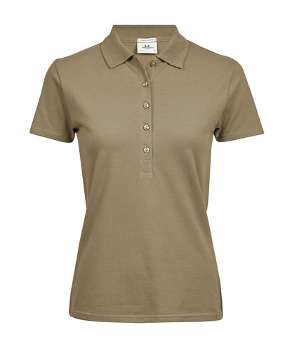 Women’s luxury stretch polo (145)