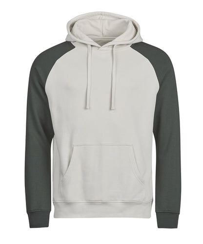 UNLABELED two-tone hooded sweatshirt (5156)