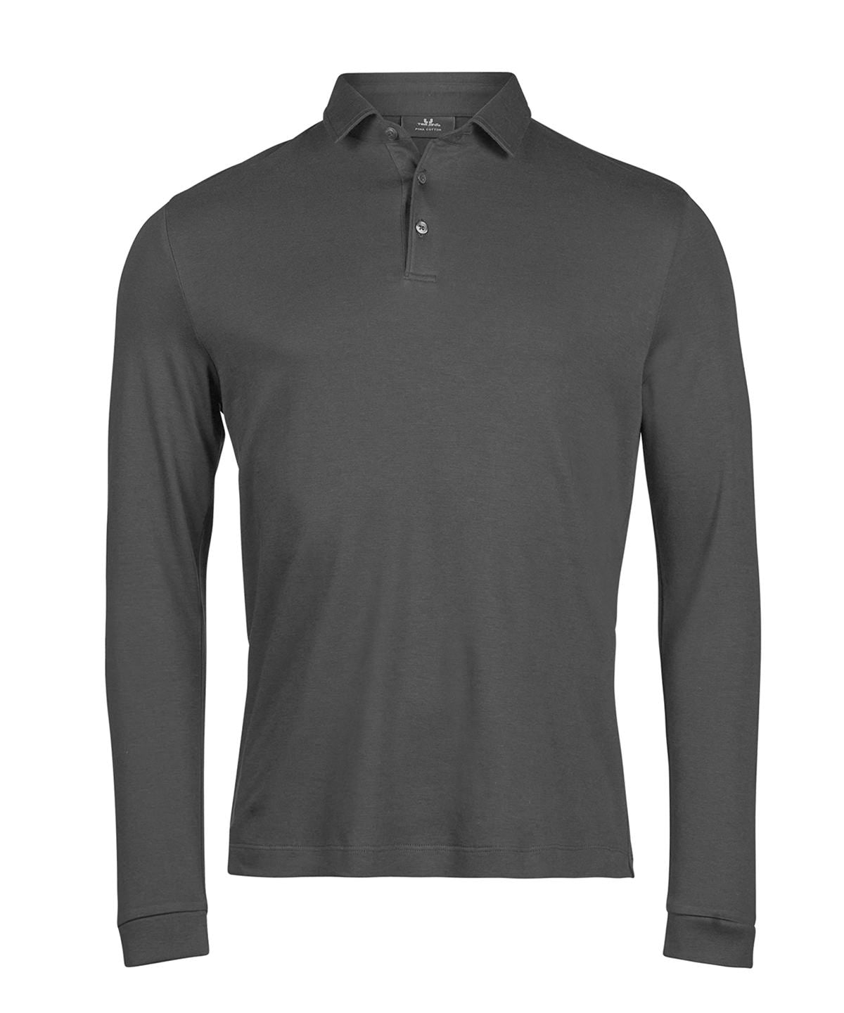 Pima cotton long-sleeve polo (1442)