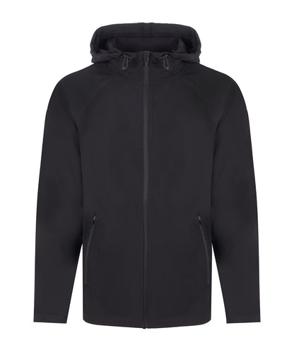 Technical zip-through hoodie