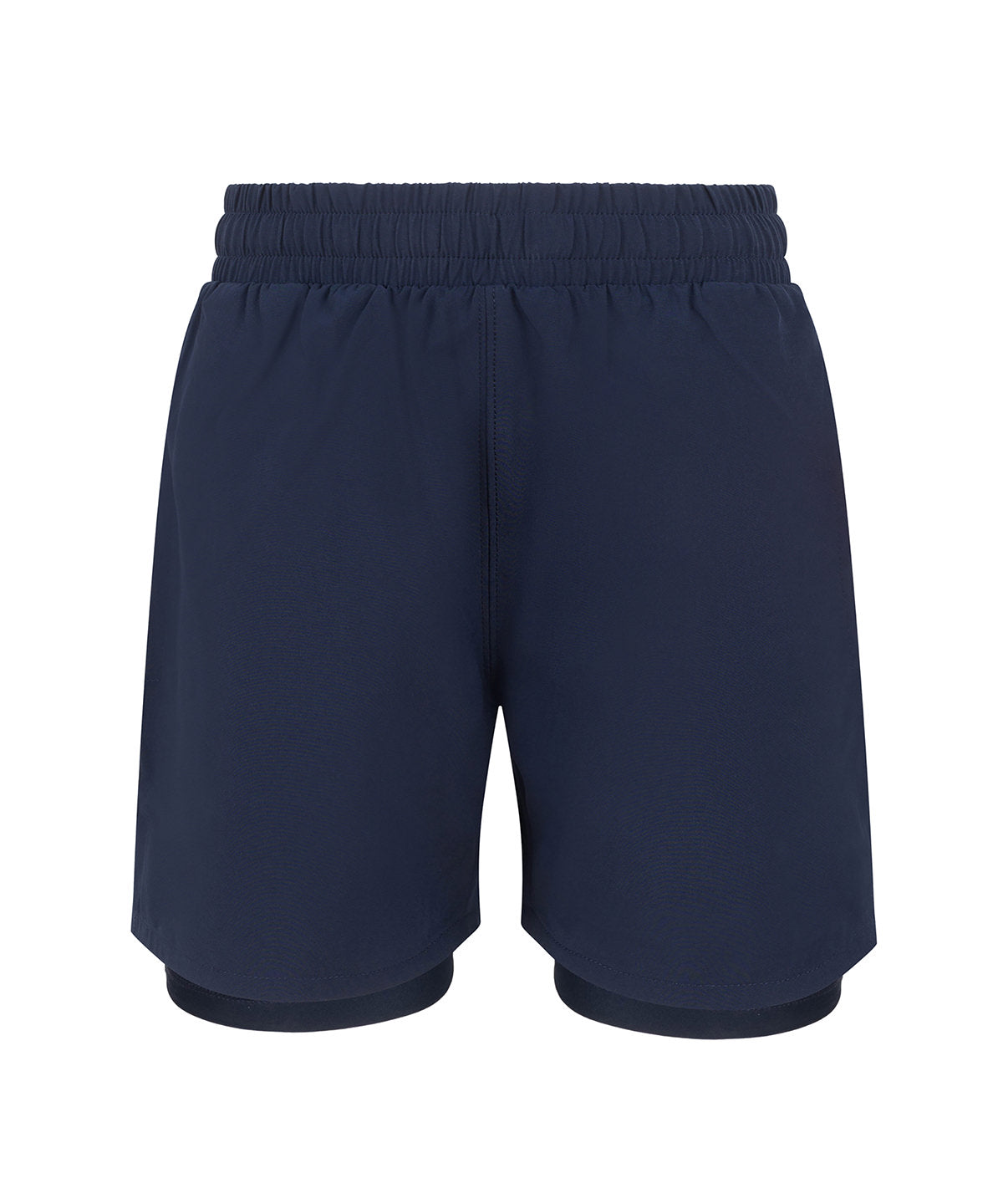 Kids double-layer sports shorts