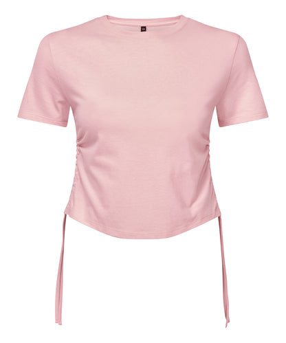 Women's TriDri® ruched crop top