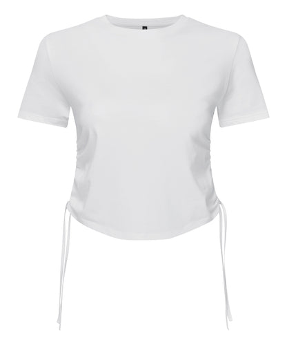 Women's TriDri® ruched crop top