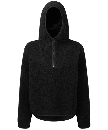 Women's TriDri® sherpa ¼ zip hoodie