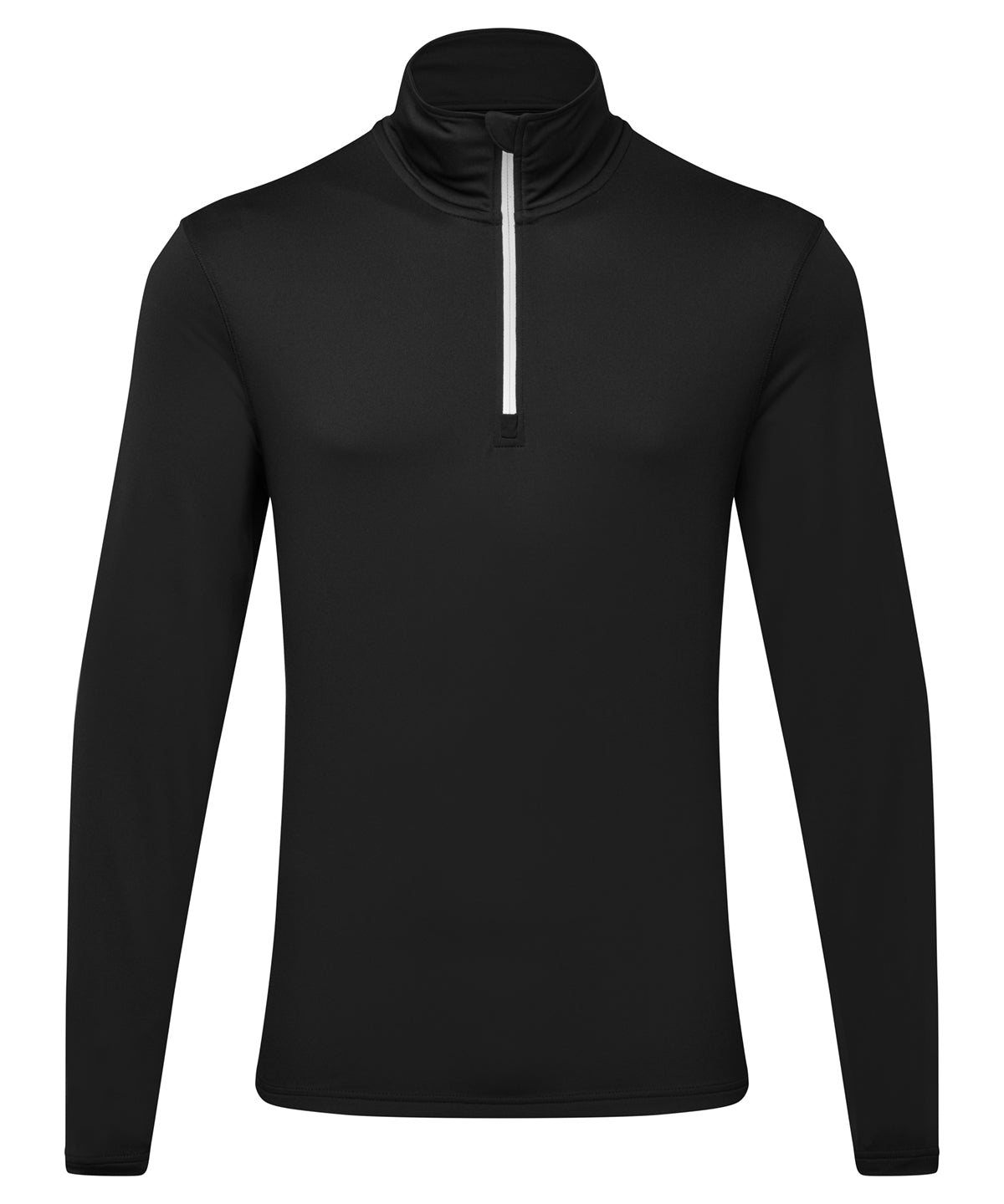 Men's TriDri® recycled long sleeve brushed back ¼ zip