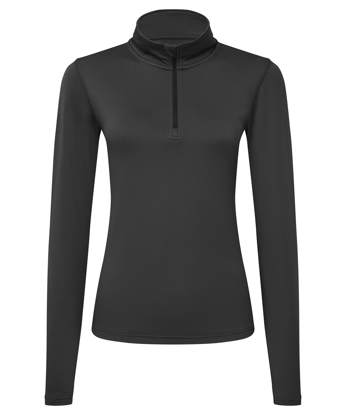 Women's TriDri® recycled long sleeve brushed back ¼ zip