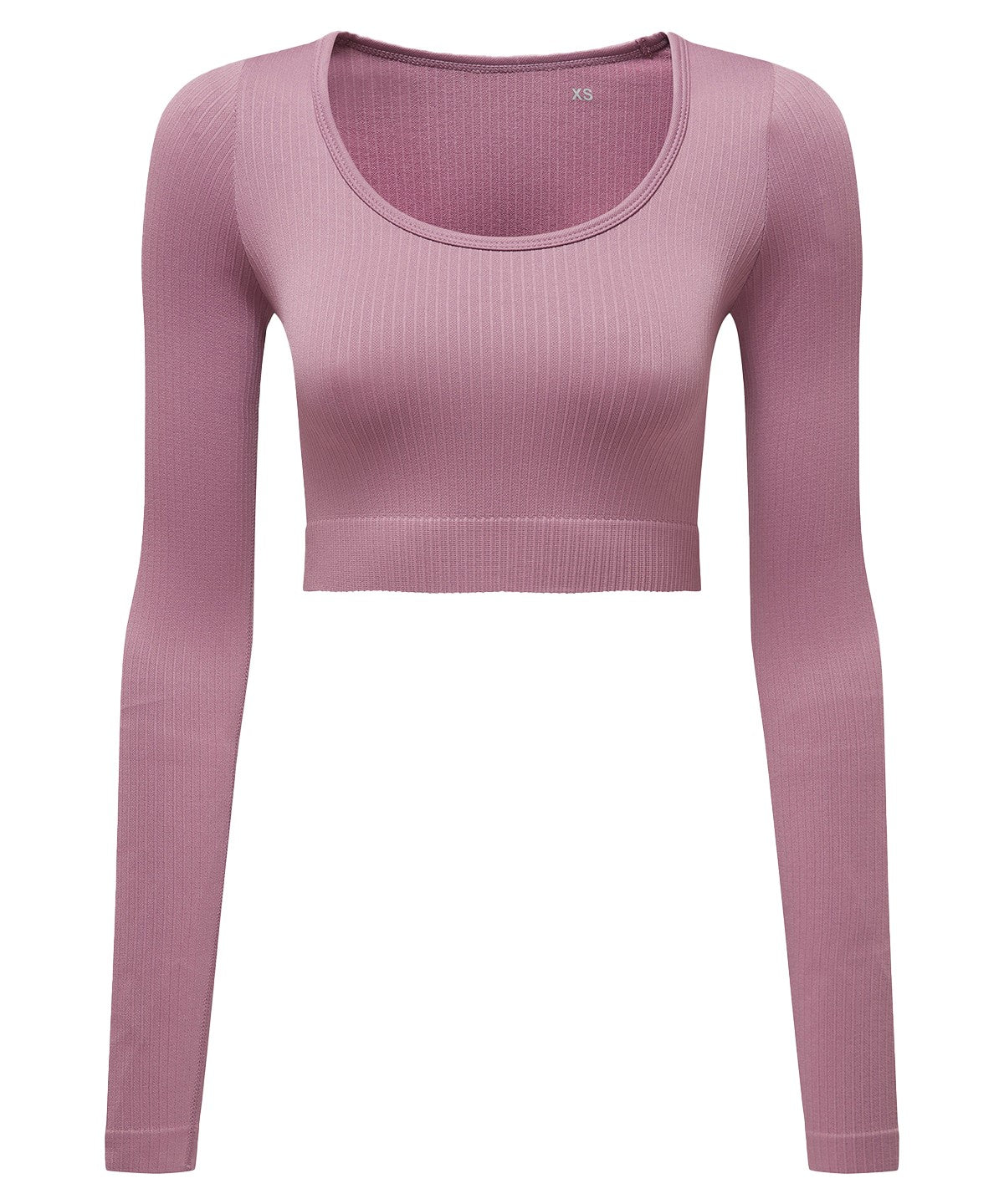 Women's TriDri® ribbed seamless 3D fit" crop top"