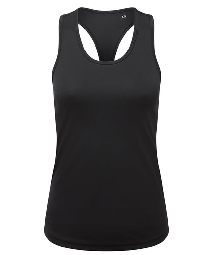 Women's TriDri® recycled performance slim racer back vest