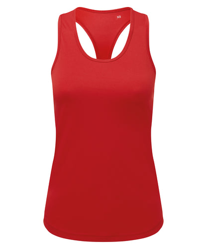 Women's TriDri® recycled performance slim racer back vest