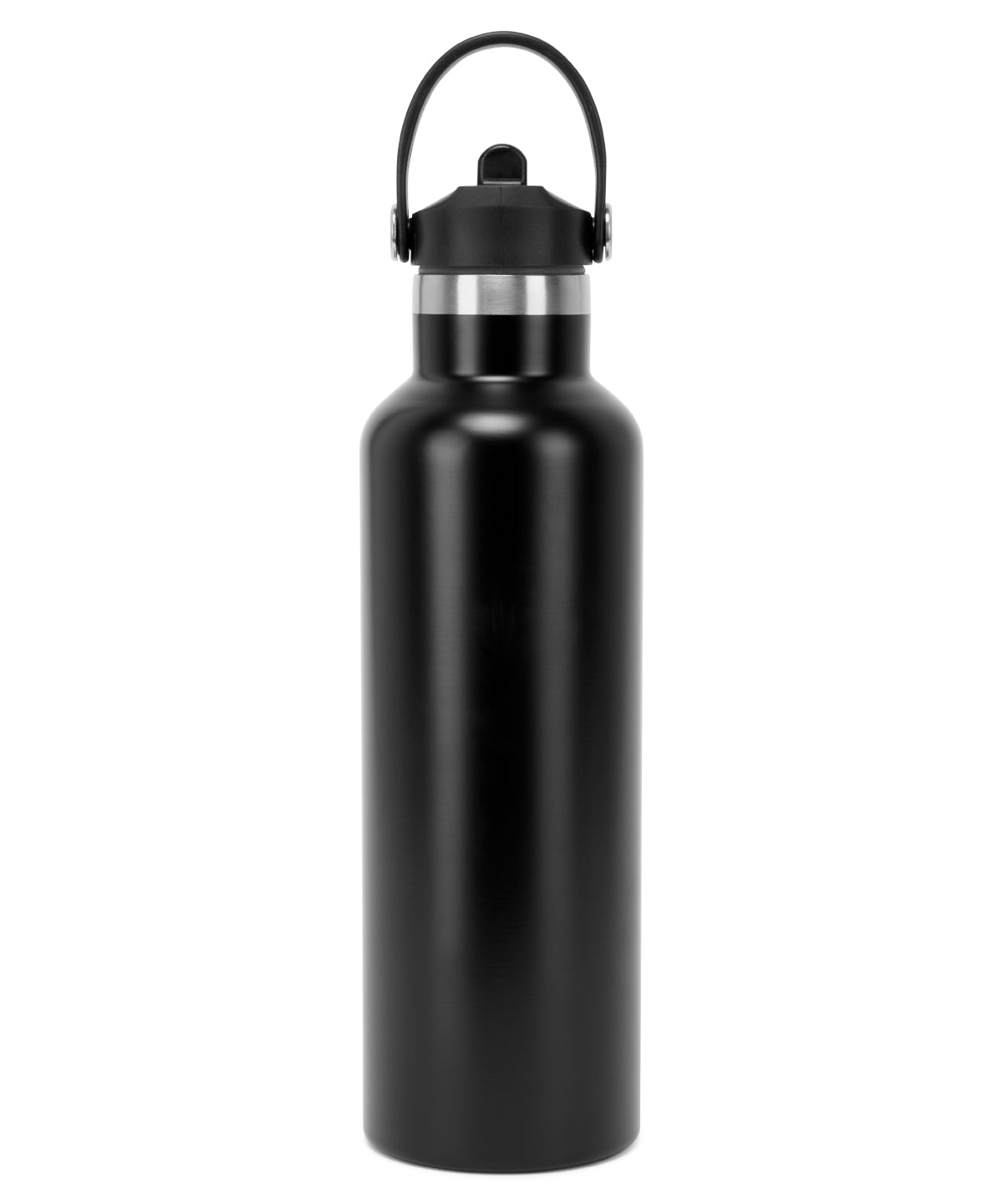 Tridri® vacuum sports water bottle with flip up straw