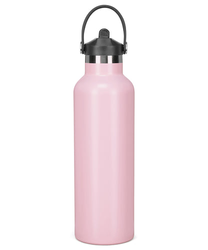 Tridri® vacuum sports water bottle with flip up straw