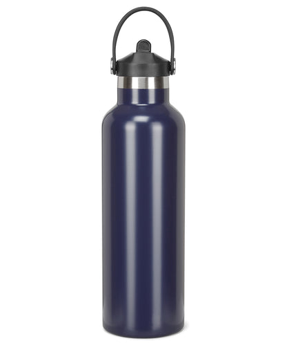 Tridri® vacuum sports water bottle with flip up straw