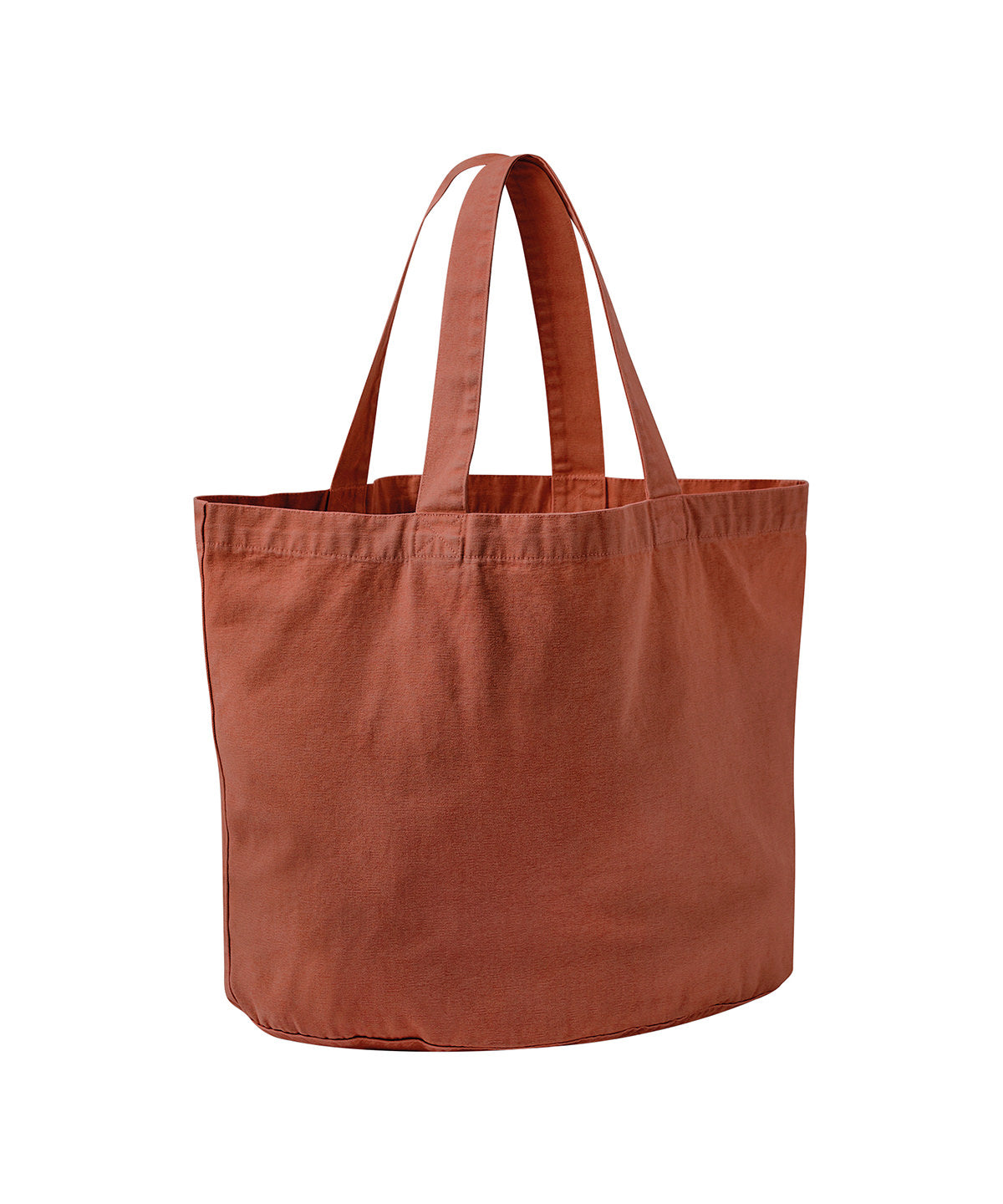 Garment-dyed shopper