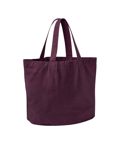Garment-dyed shopper