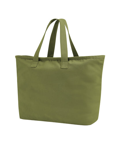 Oversized heavy duty canvas tote bag