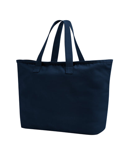Oversized heavy duty canvas tote bag